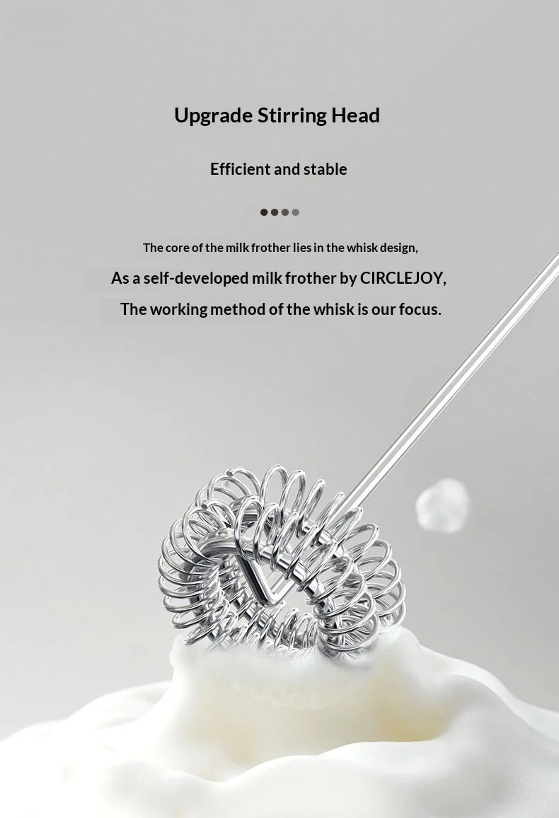 Electric Handheld Frother – Milk Foam, Coffee & Kitchen Mixer