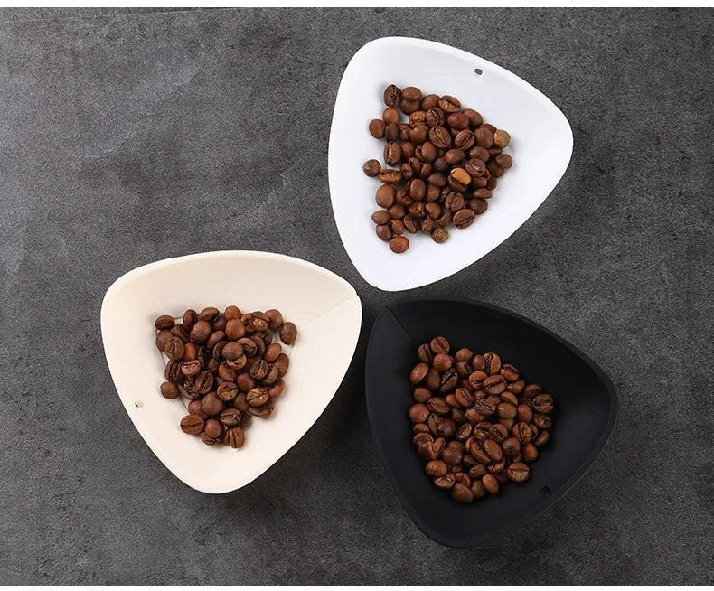 Coffee Bean Measuring Cup – Dosing Tray & Scoop
