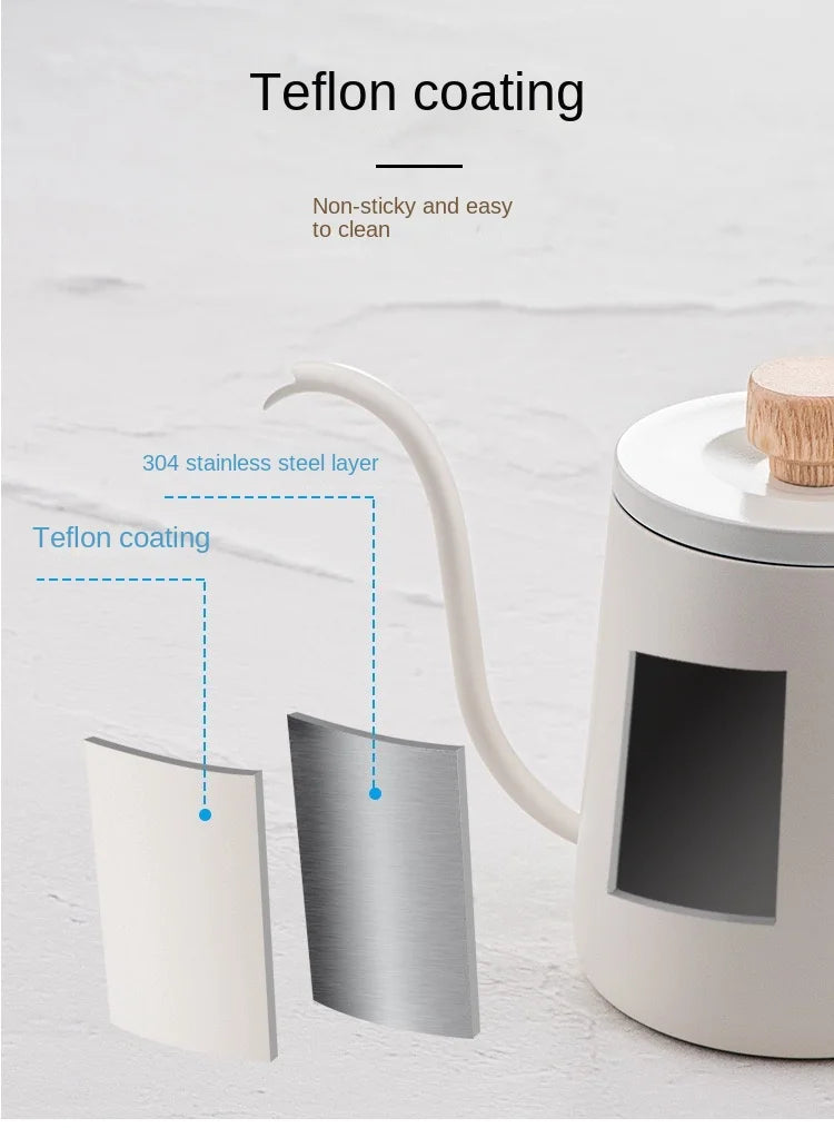 Pour-Over Coffee Kettle – Stainless Steel Gooseneck Barista Kettle