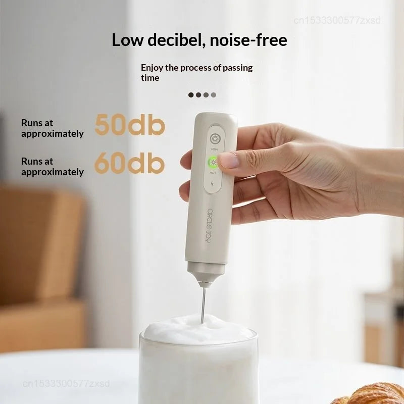 Electric Handheld Frother – Milk Foam, Coffee & Kitchen Mixer