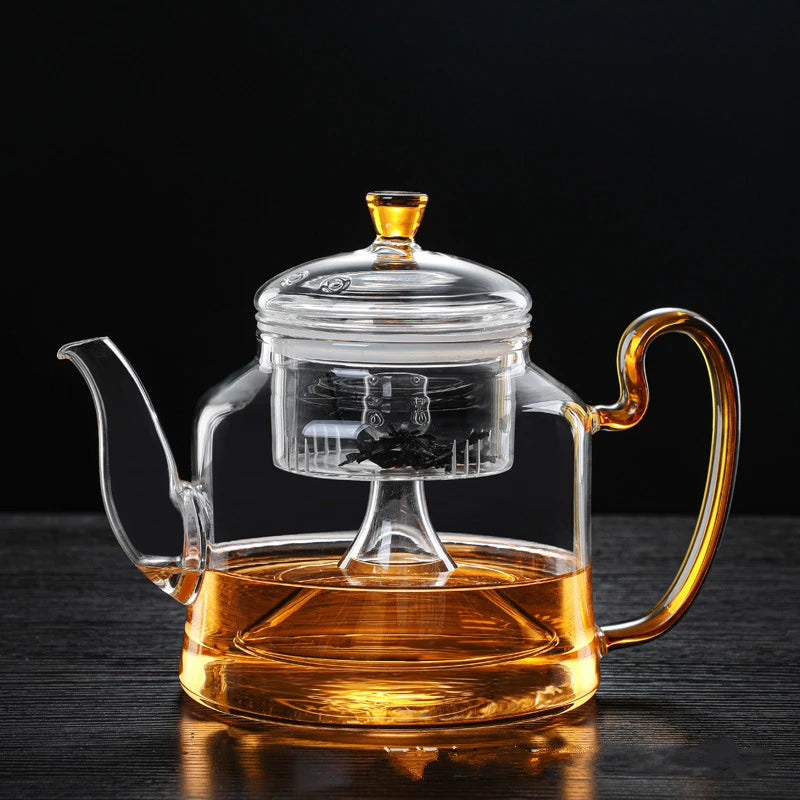 Premium Glass Tea Kettle – Gooseneck Pour-Over Teapot