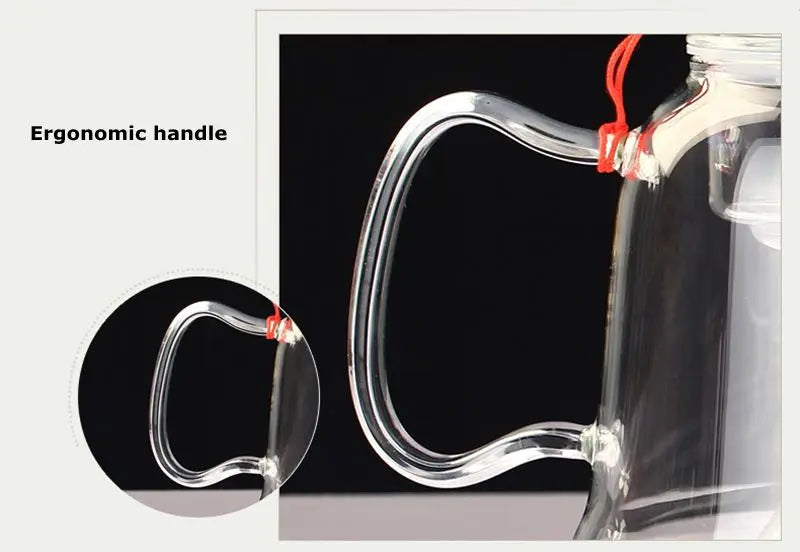 Premium Glass Tea Kettle – Gooseneck Pour-Over Teapot