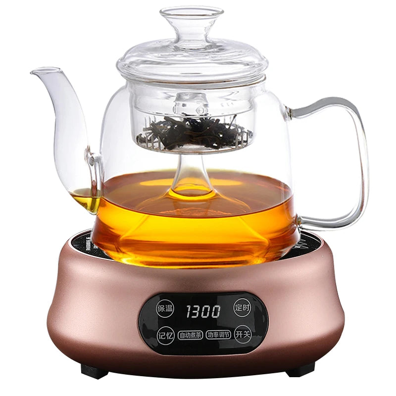 Premium Glass Tea Kettle – Gooseneck Pour-Over Teapot