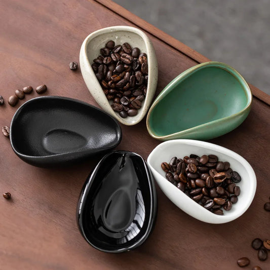 Ceramic Coffee Dosing Cup – Bean Measuring Tray