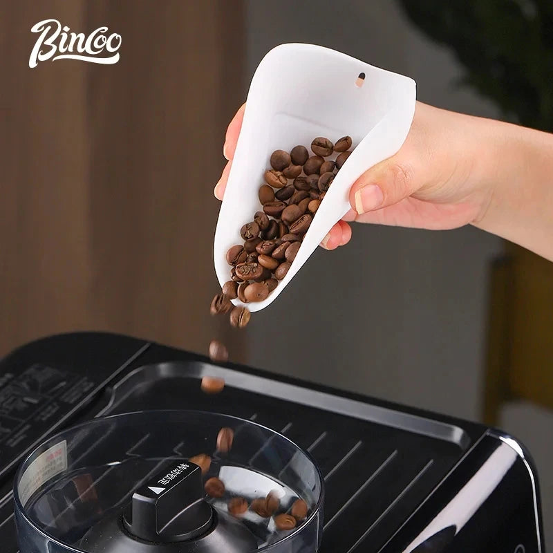 Coffee Bean Measuring Cup – Dosing Tray & Scoop
