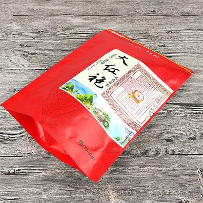 Chinese Big Red Robe Tea Set Zipper Bags Wuyi Da Hong Pao