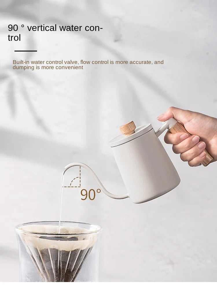 Pour-Over Coffee Kettle – Stainless Steel Gooseneck Barista Kettle