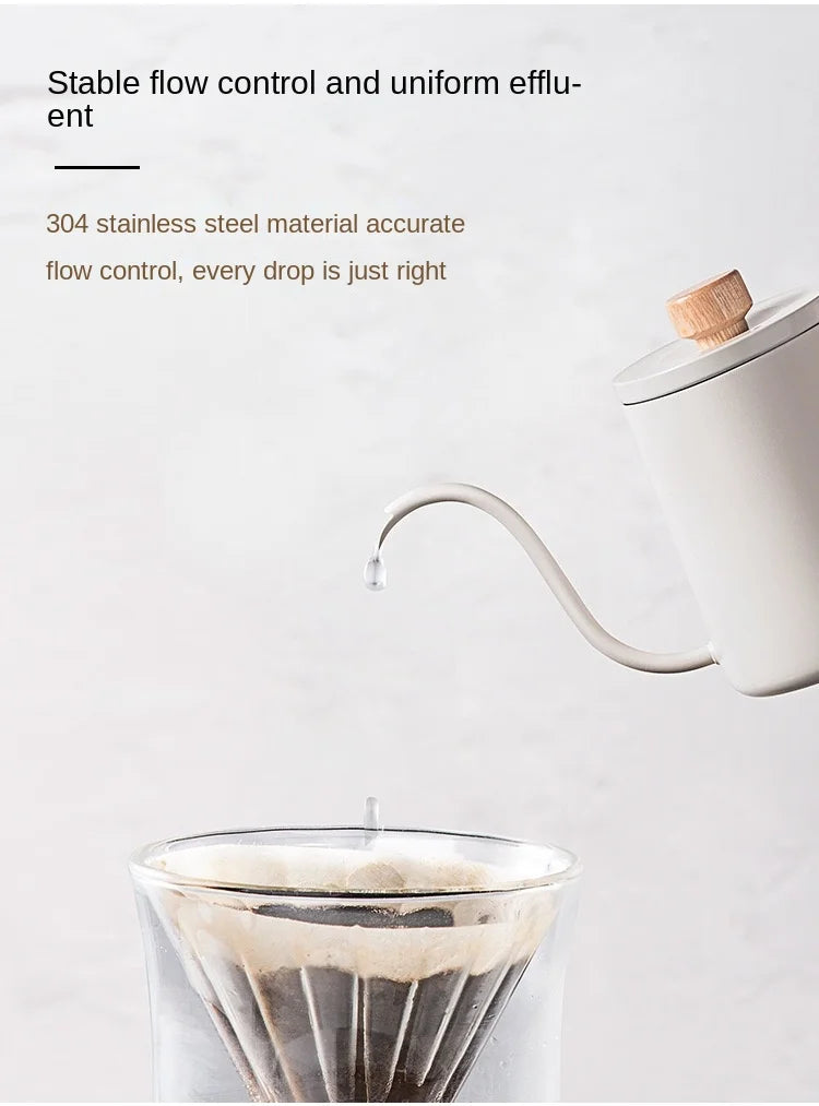Pour-Over Coffee Kettle – Stainless Steel Gooseneck Barista Kettle