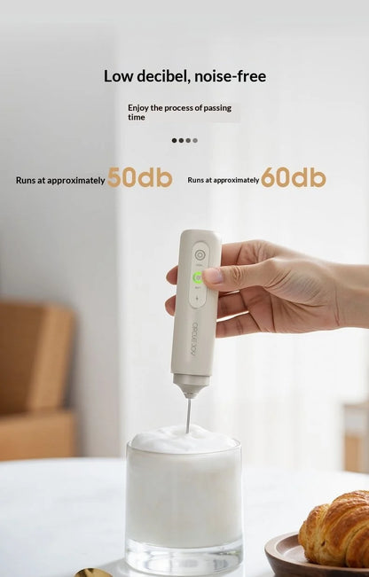Electric Handheld Frother – Milk Foam, Coffee & Kitchen Mixer