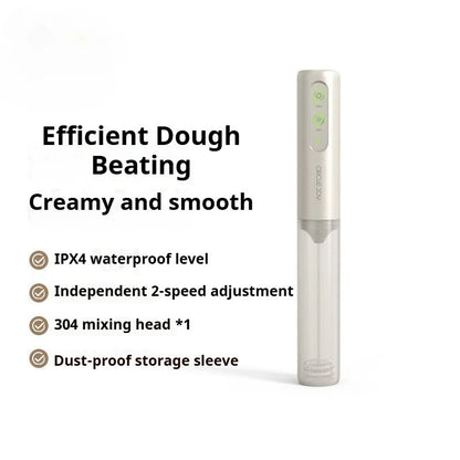 Electric Handheld Frother – Milk Foam, Coffee & Kitchen Mixer