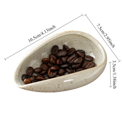 Ceramic Coffee Dosing Cup – Bean Measuring Tray