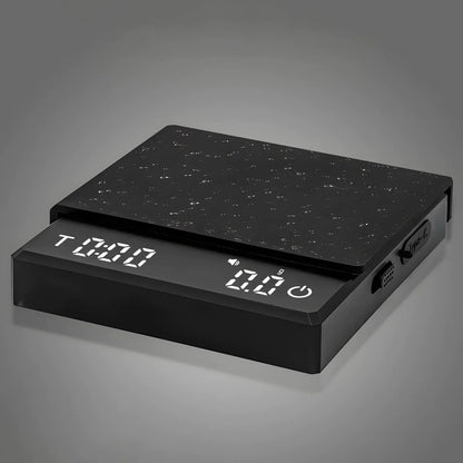 Digital Coffee Scale with Timer – Rechargeable 0.1g Precision Scale