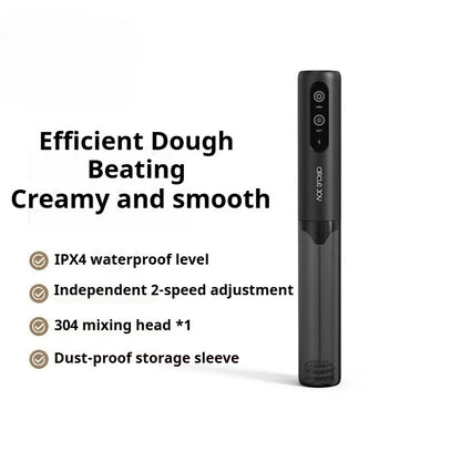 Electric Handheld Frother – Milk Foam, Coffee & Kitchen Mixer