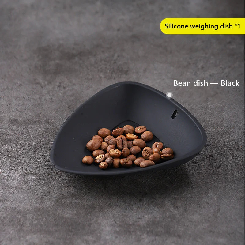 Coffee Bean Measuring Cup – Dosing Tray & Scoop