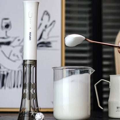 Portable Milk Frother – Electric Coffee Foam & Drink Mixer