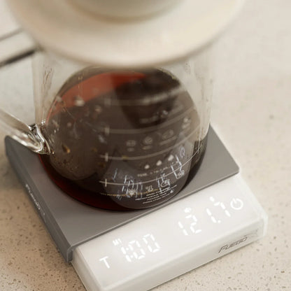 Digital Coffee Scale with Timer – Rechargeable 0.1g Precision Scale