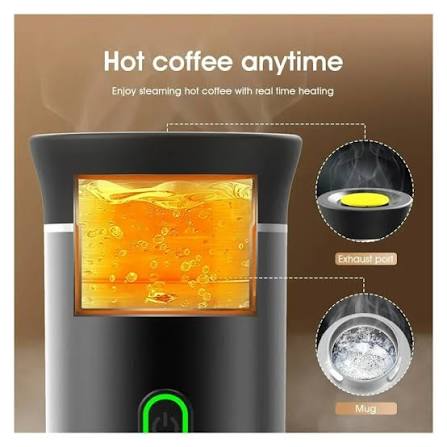 Portable 3-in-1 Espresso Coffee Maker – Cordless & 20-Bar Pressure